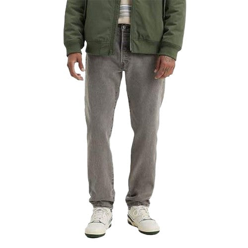 Front - Levis Mens 501 Original Straight Jeans
