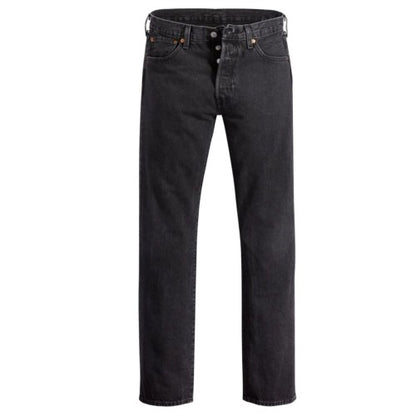 Front - Levis Mens 501 Original Straight Jeans