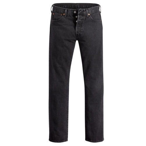 Front - Levis Mens 501 Original Straight Jeans
