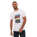Front - Weekend Offender Mens Cassettes T-Shirt