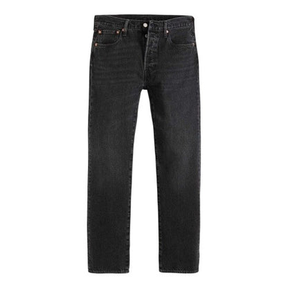 Front - Levis Mens 501 Original Cotton Straight Leg Jeans