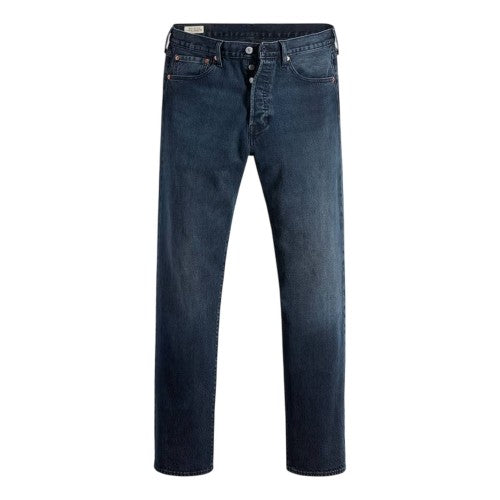 Front - Levis Mens 501 Original Straight Jeans