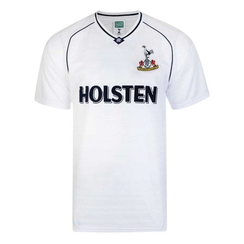 Front - Score Draw Unisex Adult 1991 FA Cup Semi Final Tottenham Hotspur FC Football Shirt