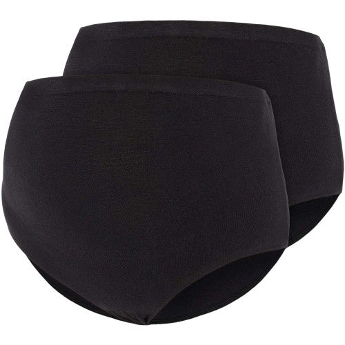 Front - Mamalicious Womens/Ladies High Waist Briefs (Pack of 2)