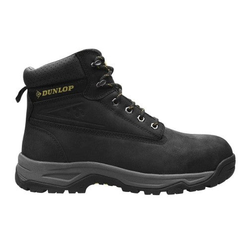 Front - Dunlop Mens Nubuck Steel Toe Cap Safety Boots