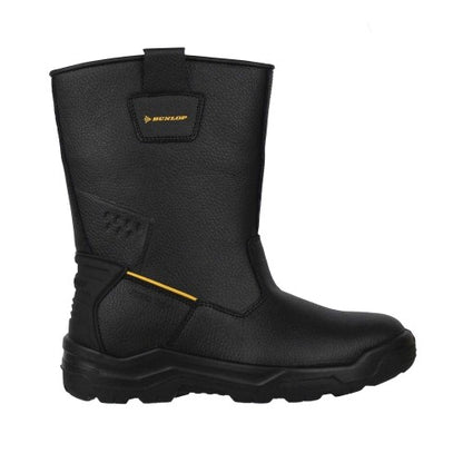Front - Dunlop Mens Leather Steel Toe Cap Safety Boots