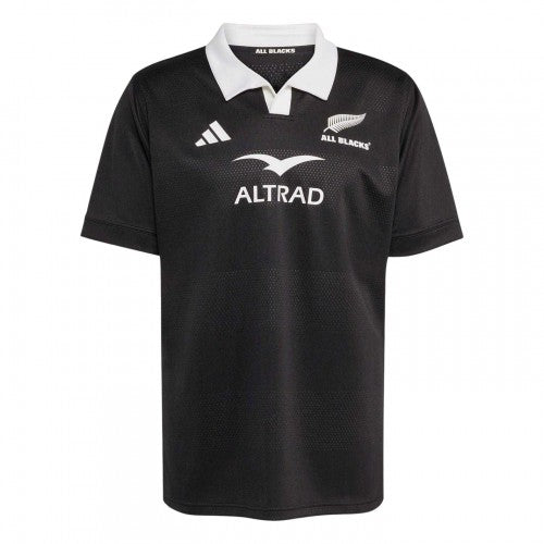 Front - Adidas Unisex Adult 2025 New Zealand All Blacks Rugby Shirt
