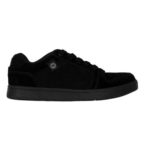 Front - Fabric Mens Ollie Leather Flat Skate Shoes
