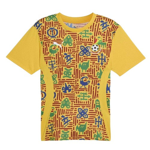 Front - Puma Mens Prematch Ghana Football Shirt