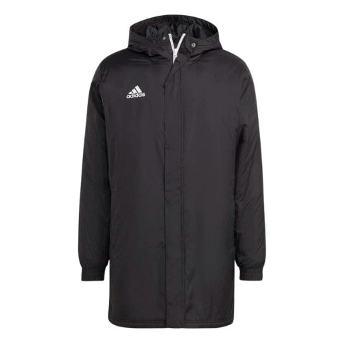 Front - Adidas Mens Entrada 22 Long Length Jacket