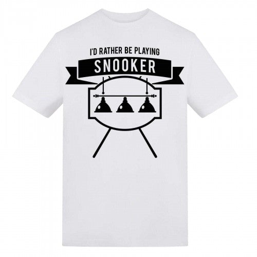 Front - AWD Unisex Adult Snooker T-Shirt