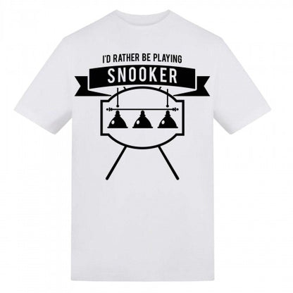 Front - AWD Unisex Adult Snooker T-Shirt