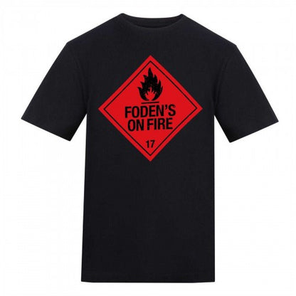 Front - AWD Unisex Adult Foden´s On Fire T-Shirt
