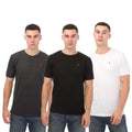 Front - Farah Mens Colney T-Shirt (Pack of 3)