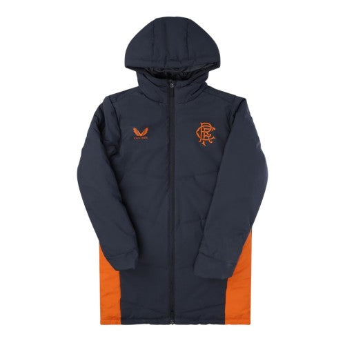 Front - Castore Childrens/Kids Rangers FC Anorak