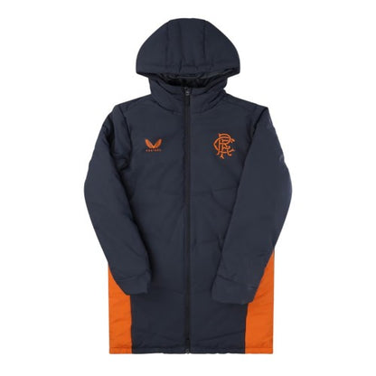 Front - Castore Childrens/Kids Rangers FC Anorak