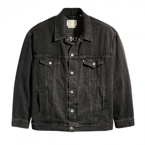 Front - Levis Mens Liberation Denim Trucker Jacket
