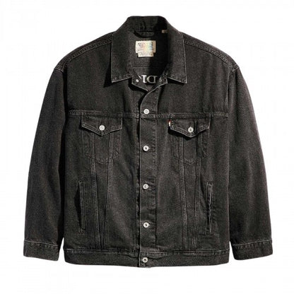 Front - Levis Mens Liberation Denim Trucker Jacket