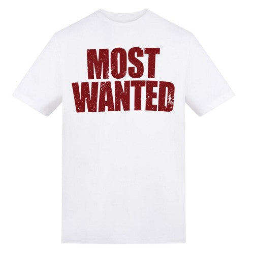 Front - AWD Unisex Adult Most Wanted T-Shirt
