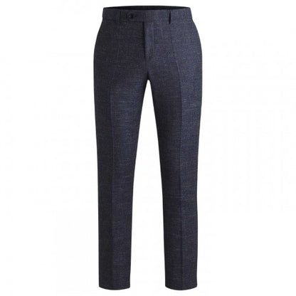 Front - Boss Mens H-Genius Cotton Blend Tapered Chinos