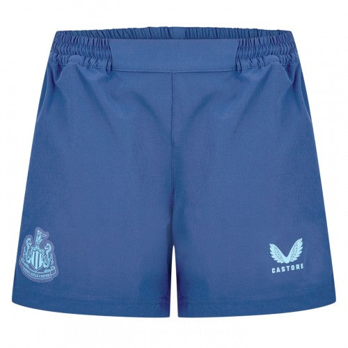 Front - Castore Womens/Ladies Travshor Newcastle United FC Shorts