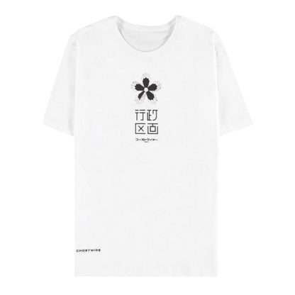 Front - Ghostwire: Tokyo Unisex Adult Flower Cotton T-Shirt