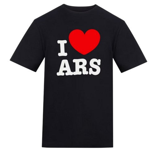 Front - AWD Mens I Heart ARS Arsenal FC T-Shirt