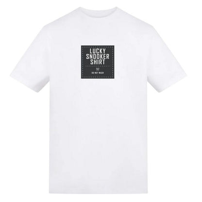 Front - AWD Unisex Adult Lucky Snooker Shirt T-Shirt