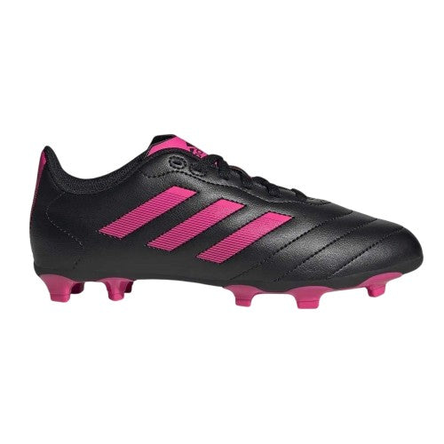 Front - Adidas Childrens/Kids 3 Stripes Firm Ground Football Boots