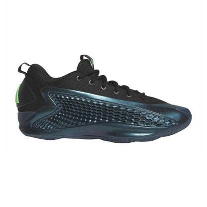 Front - Adidas Mens Anthony Edwards Textured Lace Up Basketball Shoes