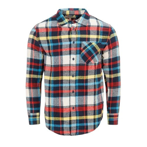 Front - Firetrap Mens Plaid Shirt