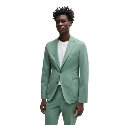 Front - Boss Mens Notch Neck Blazer