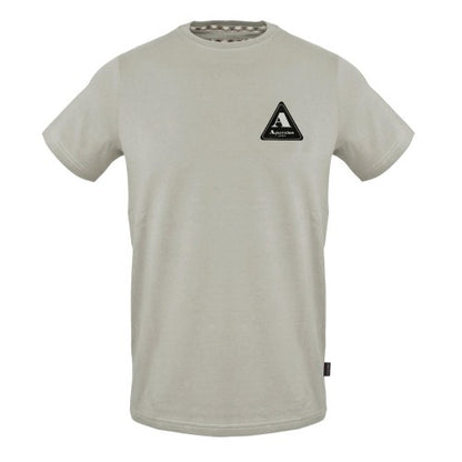 Front - Aquascutum Mens Triangle Logo T-Shirt