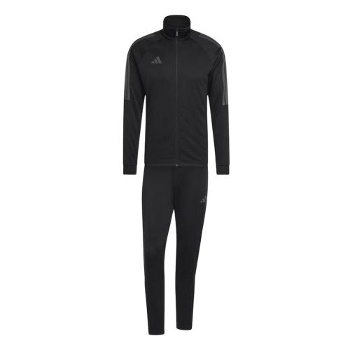Front - Adidas Mens Sereno Moisture Wicking Tracksuit