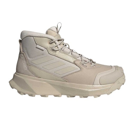 Front - Adidas Childrens/Kids Terrex Leather Hiking Boots
