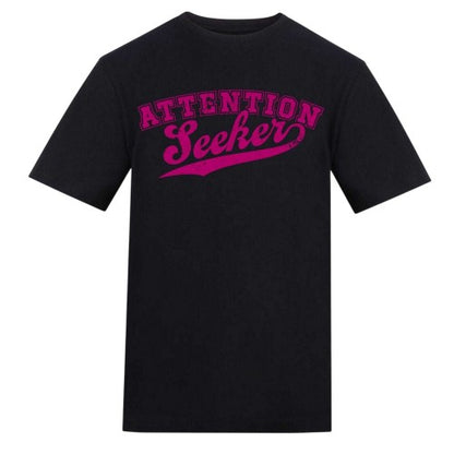 Front - AWD Mens Attention Seeker T-Shirt