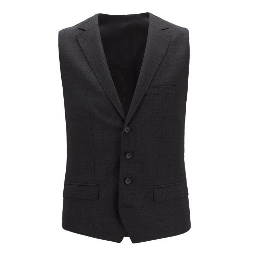Front - Boss Mens Novan6 Waistcoat