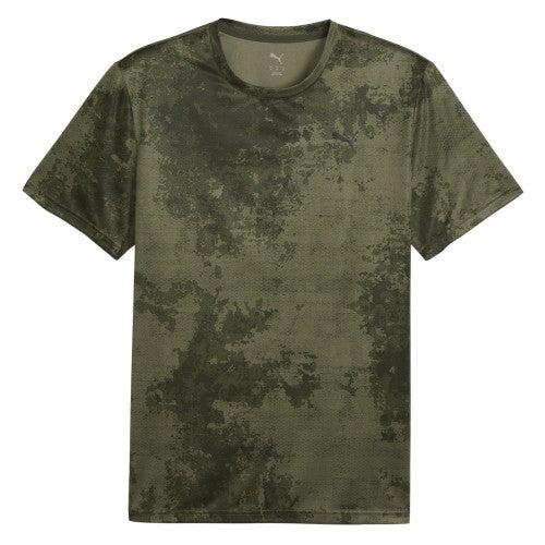 Front - Puma Mens Tad Essentials All-Over Print Regular T-Shirt