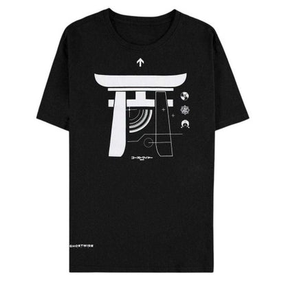 Front - Ghostwire: Tokyo Mens Graphic Print Cotton T-Shirt