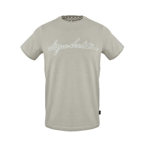 Front - Aquascutum Mens Logo Jersey Cotton T-Shirt