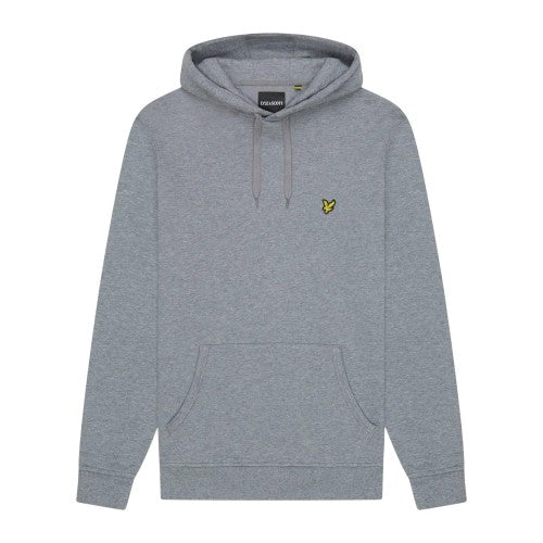 Front - Lyle & Scott Mens Pull Over Hoodie