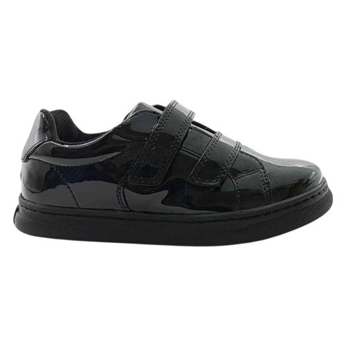 Front - Pretty Green Childrens/Kids Stroud School Shoes