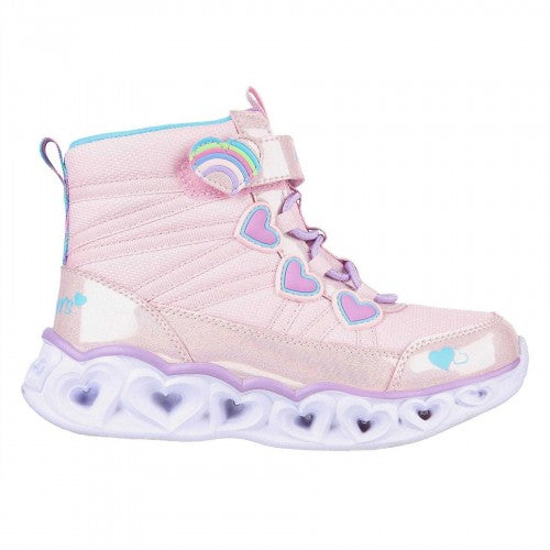 Front - Skechers Childrens/Kids Heart Lights Walking Shoes