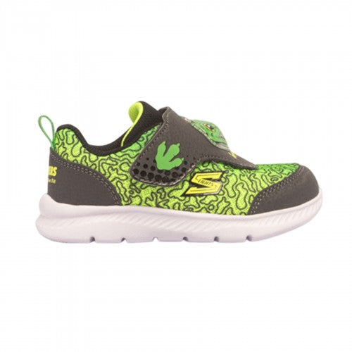 Front - Skechers Childrens/Kids Dinosaur Light Up Trainers