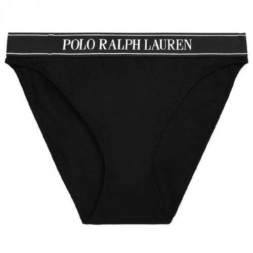 Front - Ralph Lauren Womens/Ladies Repeat Logo Mid Rise Hipster Briefs