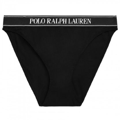 Front - Ralph Lauren Womens/Ladies Repeat Logo Mid Rise Hipster Briefs