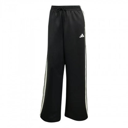 Front - Adidas Womens/Ladies Firebird 3 Stripes Loose Jogging Bottoms