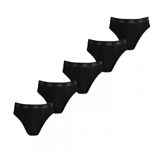 Front - Giorgio Mens Essential Briefs (Pack of 5)