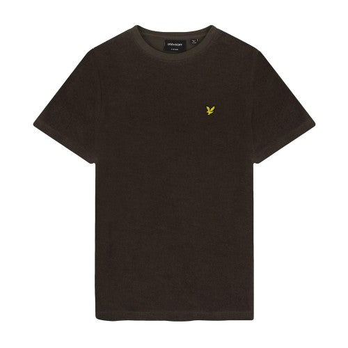 Front - Lyle & Scott Childrens/Kids Towelling T-Shirt