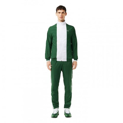 Front - Lacoste Mens Daniil Medvedev Zip Neck Tracksuit